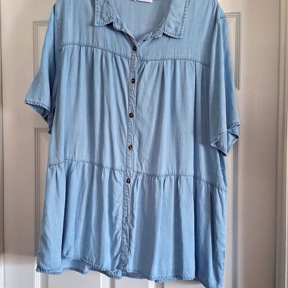 ChicSoul Tencel Tunic - Picture 1 of 5